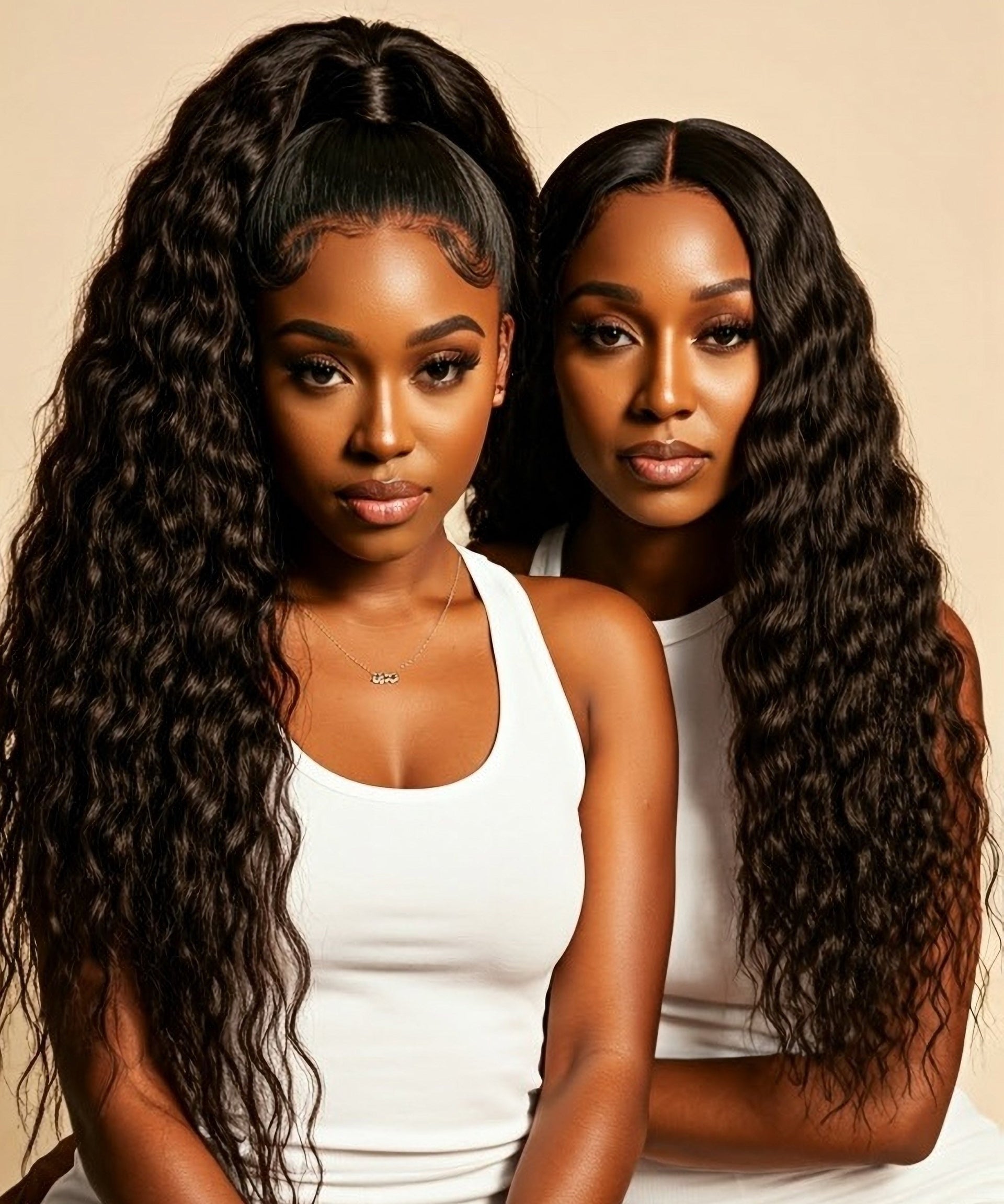 Luxury curly wigs and their flair.