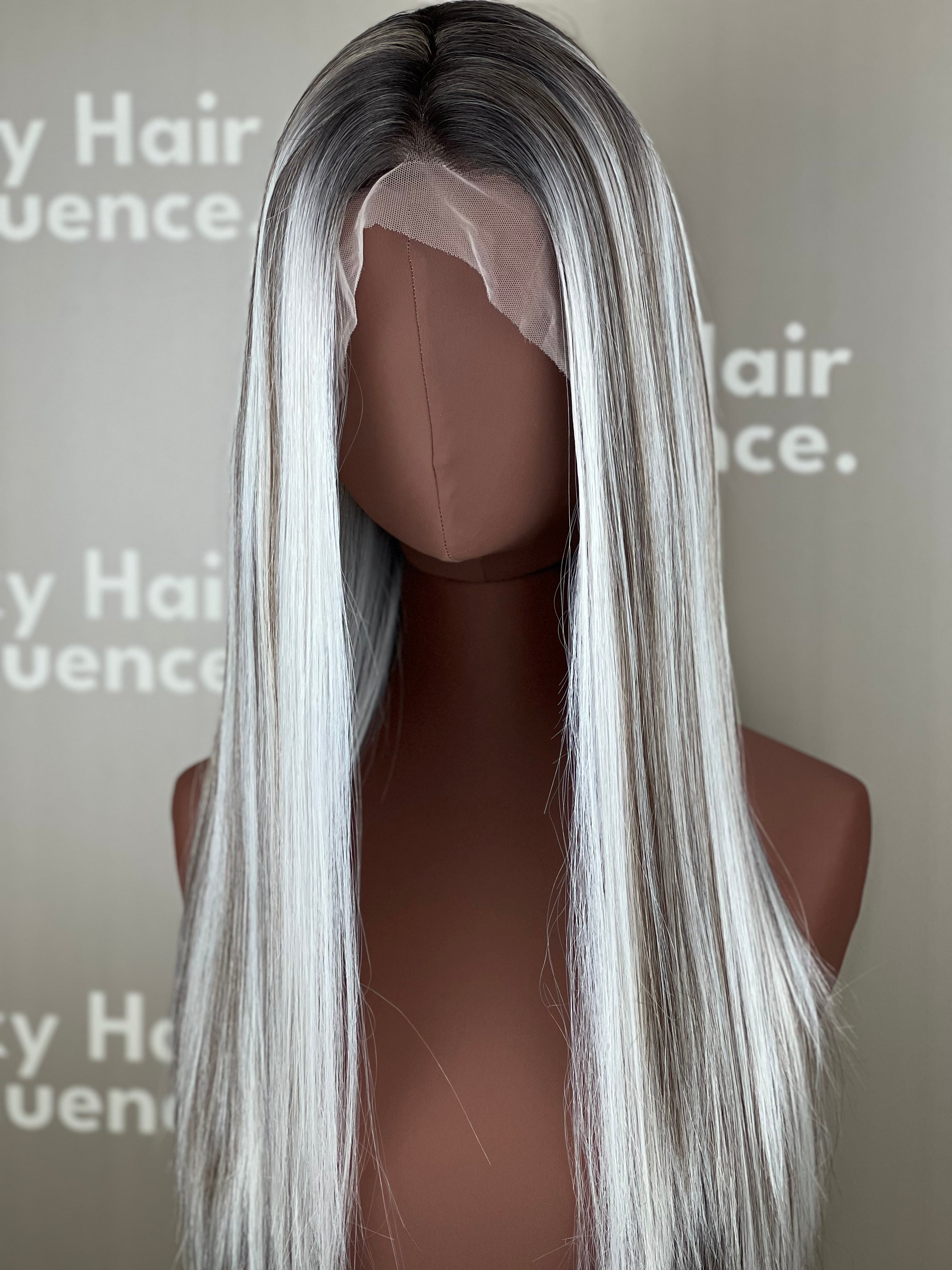Finest Synthetic Wig 020 Highlighted Ice Blonde