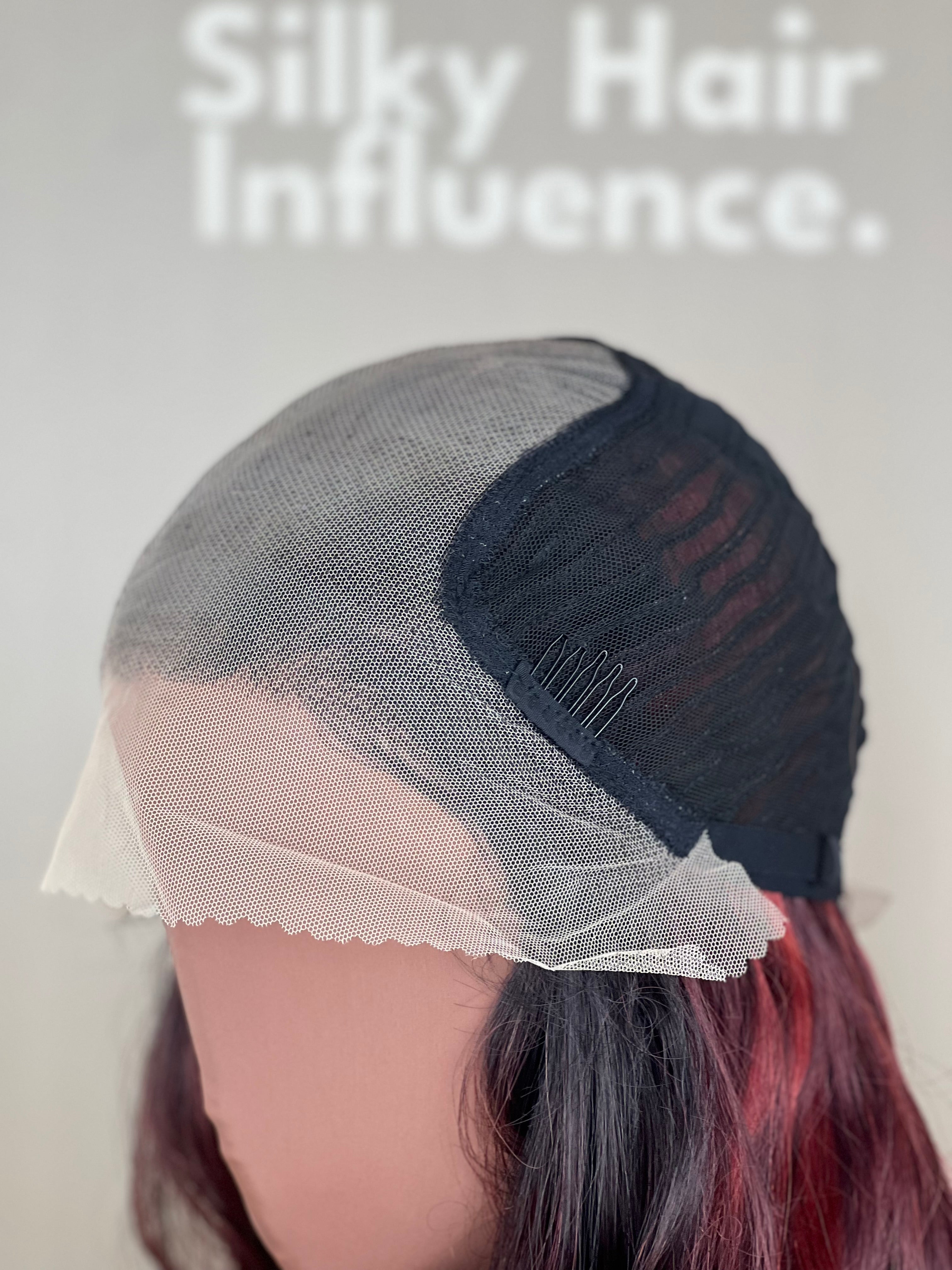 Finest Synthetic Wig 005 Highlighted Red