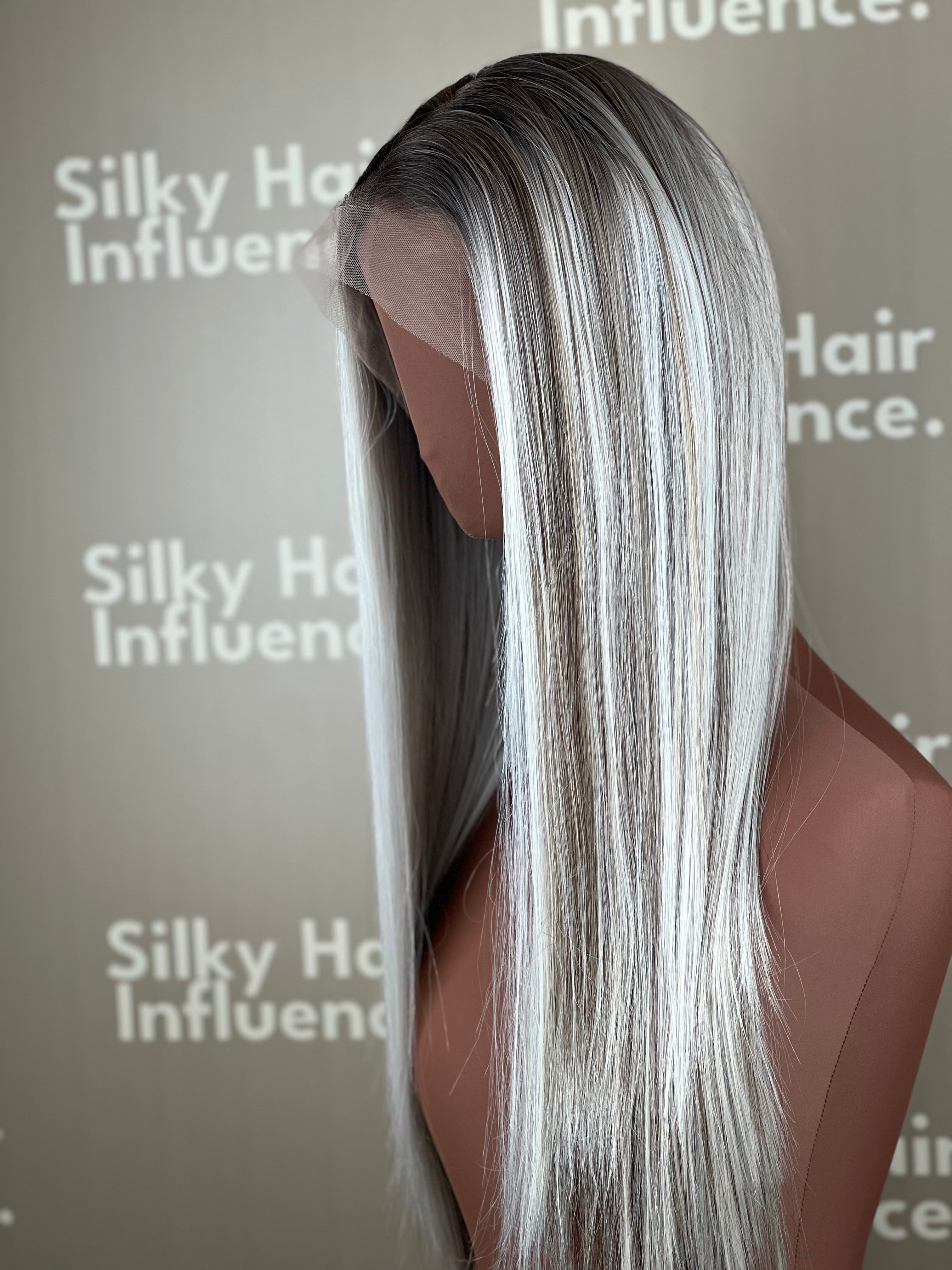 Finest Synthetic Wig 020 Highlighted Ice Blonde