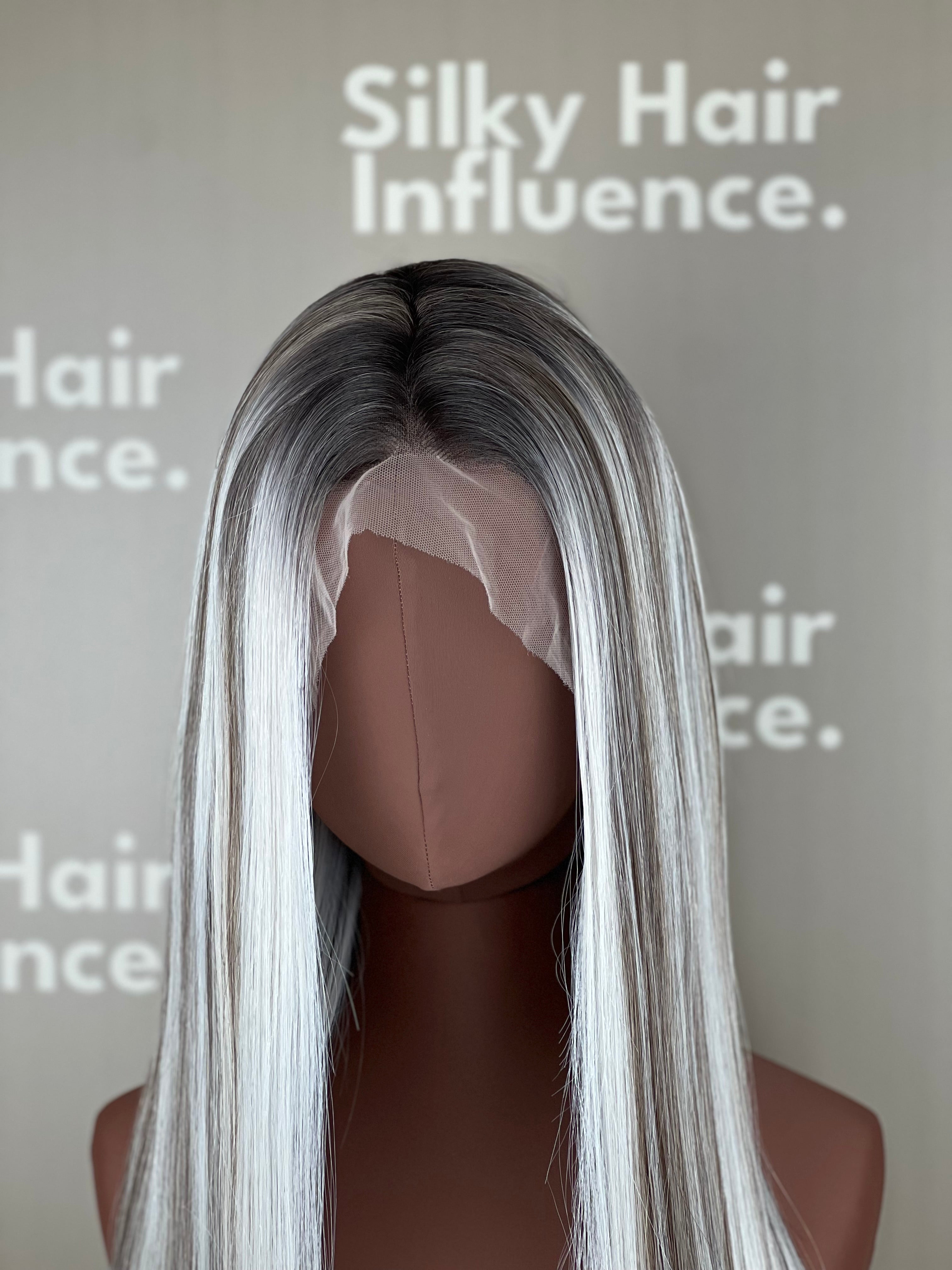 Finest Synthetic Wig 020 Highlighted Ice Blonde
