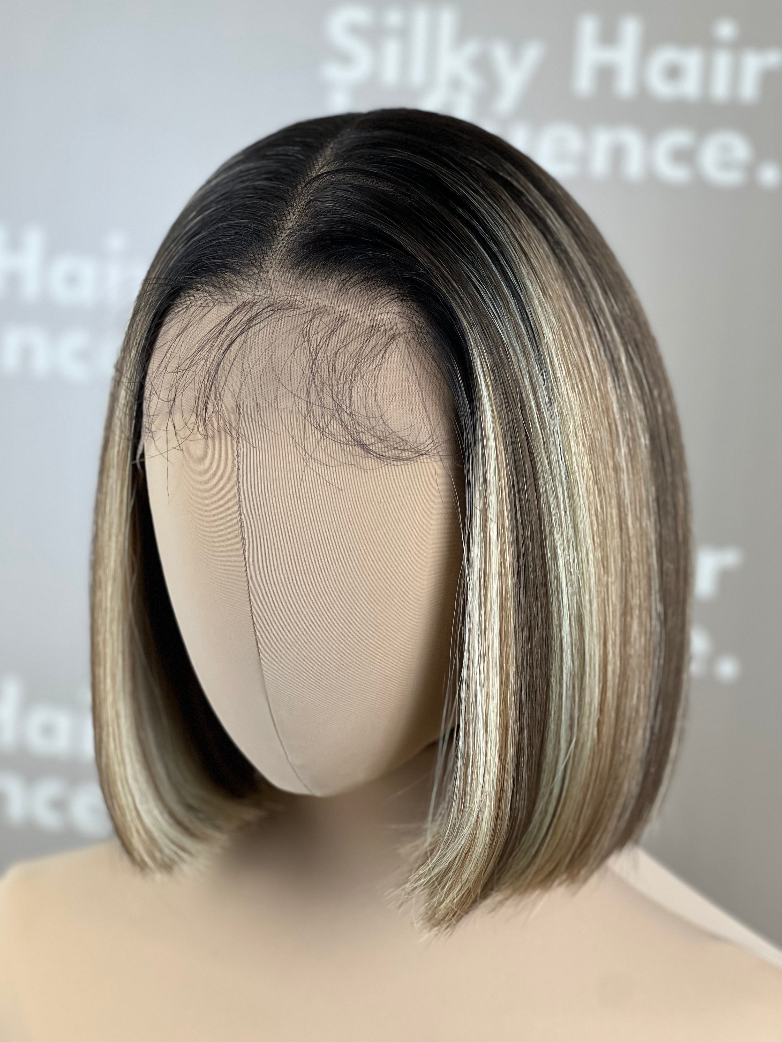 Finest Synthetic Wig 110 Highlighted Golden Bronde