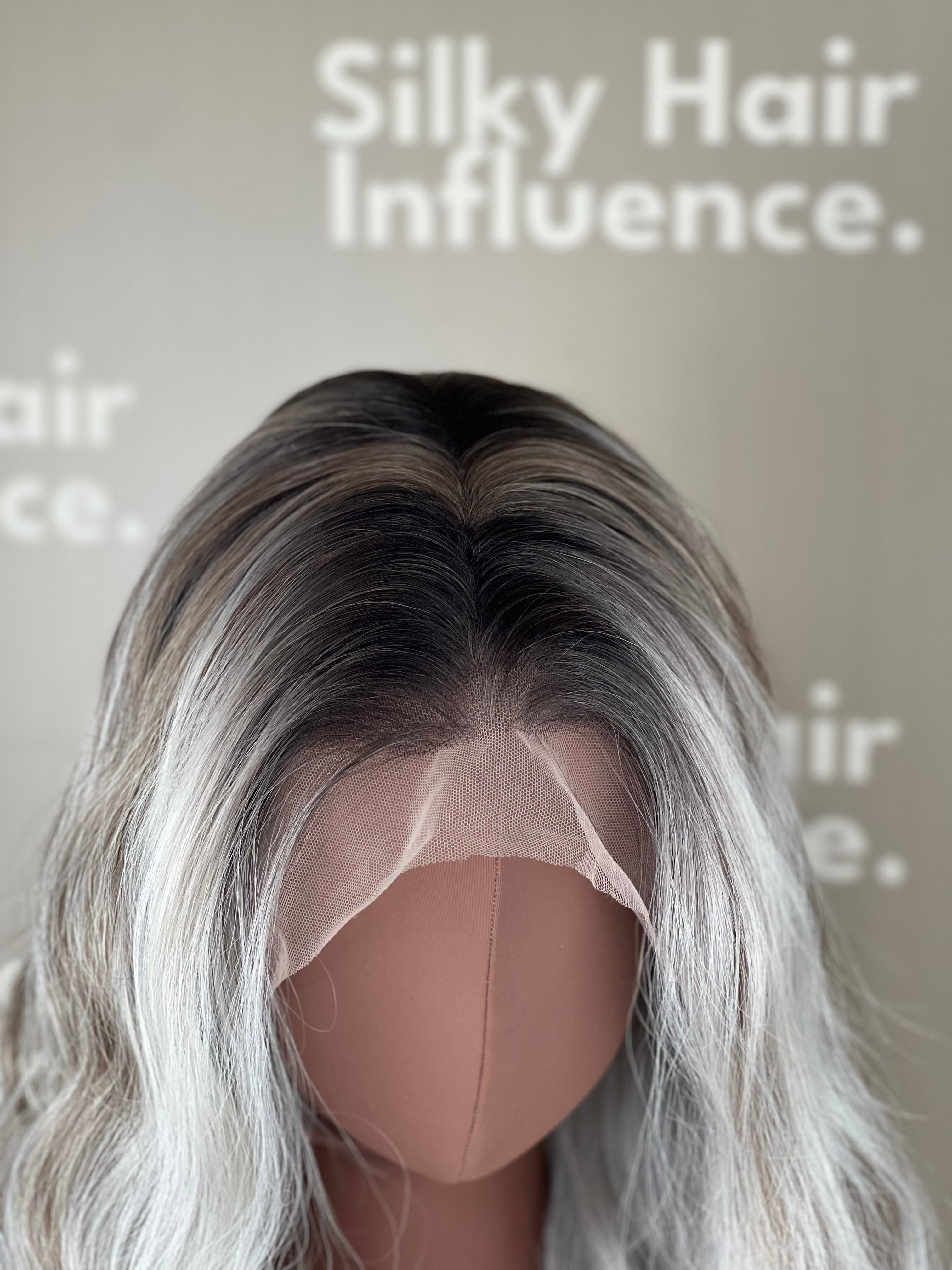 Finest Synthetic Wig 040 Highlighted Ice Blonde