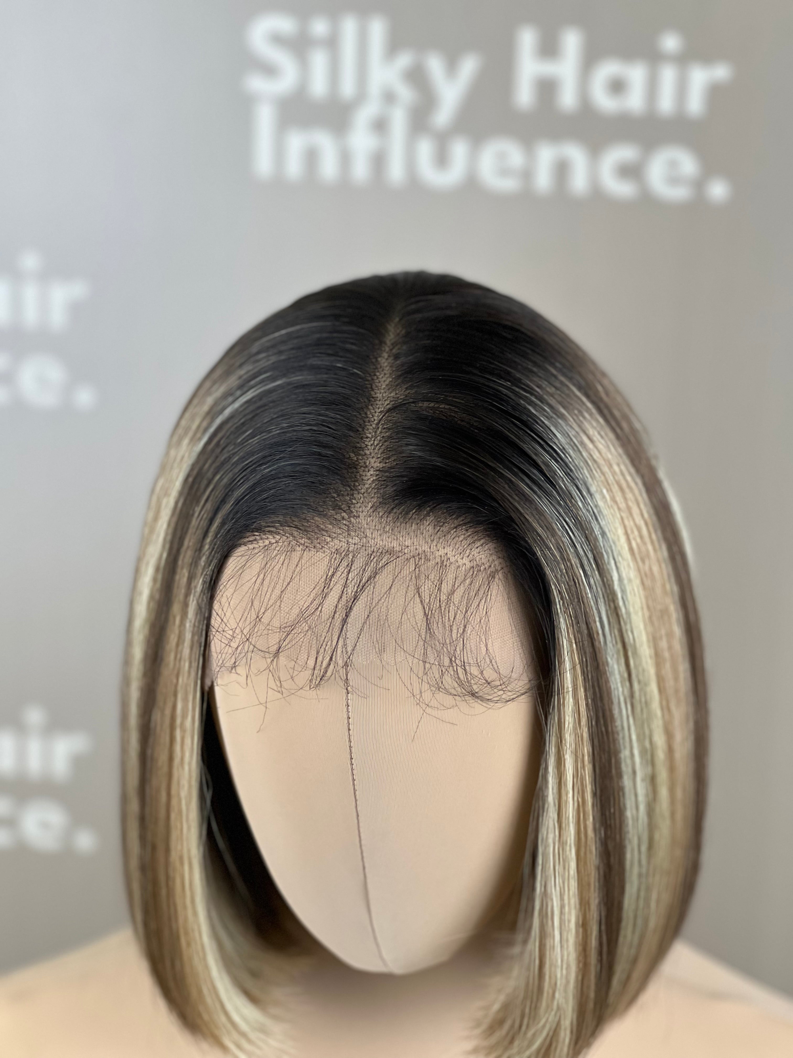 Finest Synthetic Wig 110 Highlighted Golden Bronde