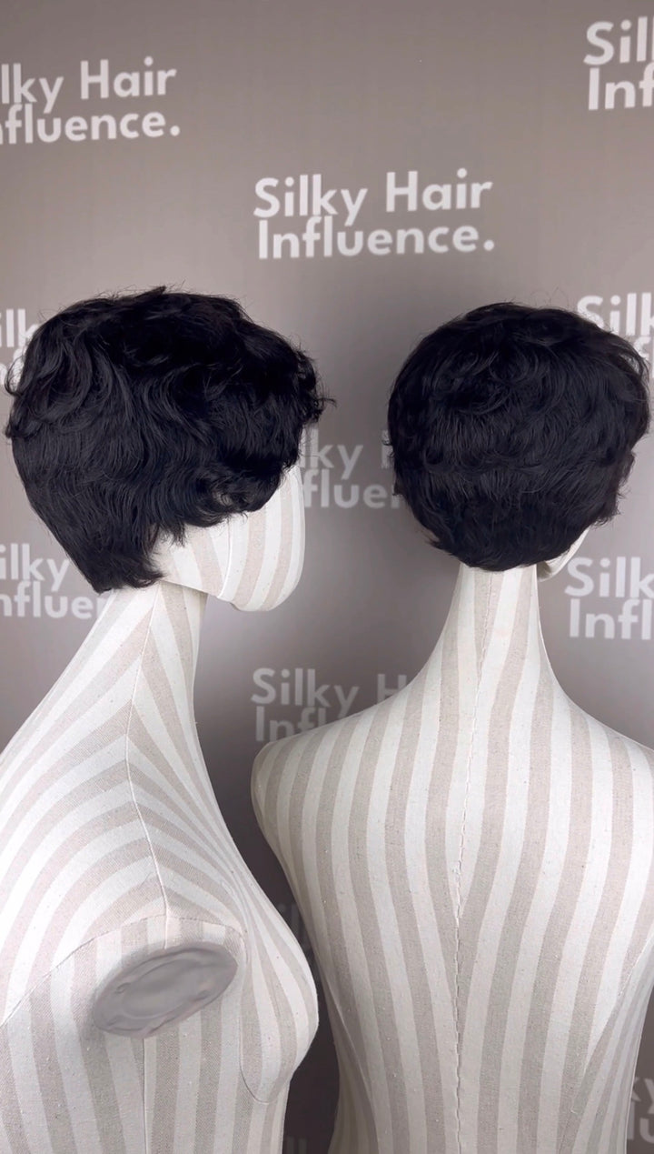 PIXIE LABEL RAW HAIR WIG 010