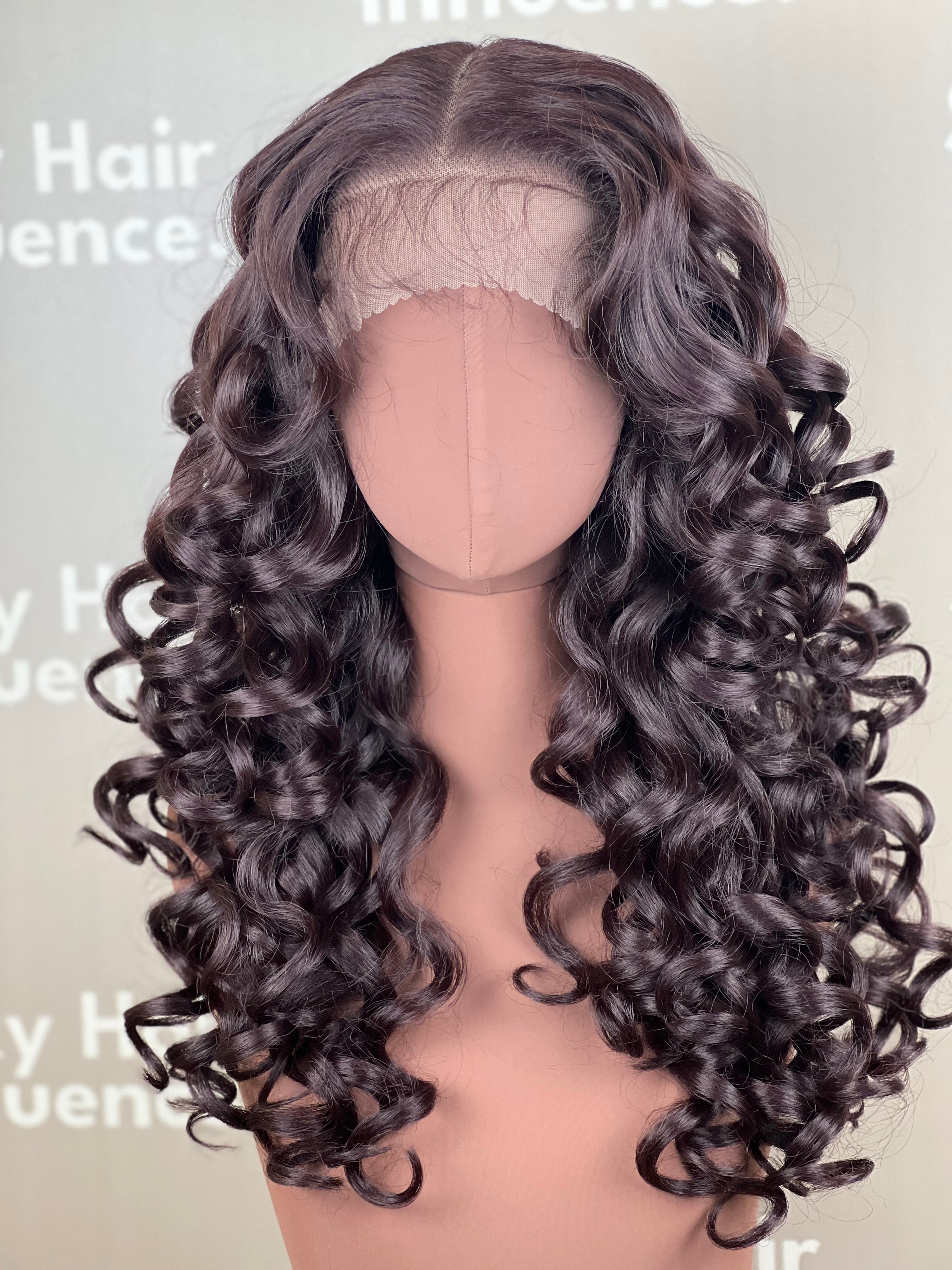 Finest Synthetic Wig 080 Purple Brown