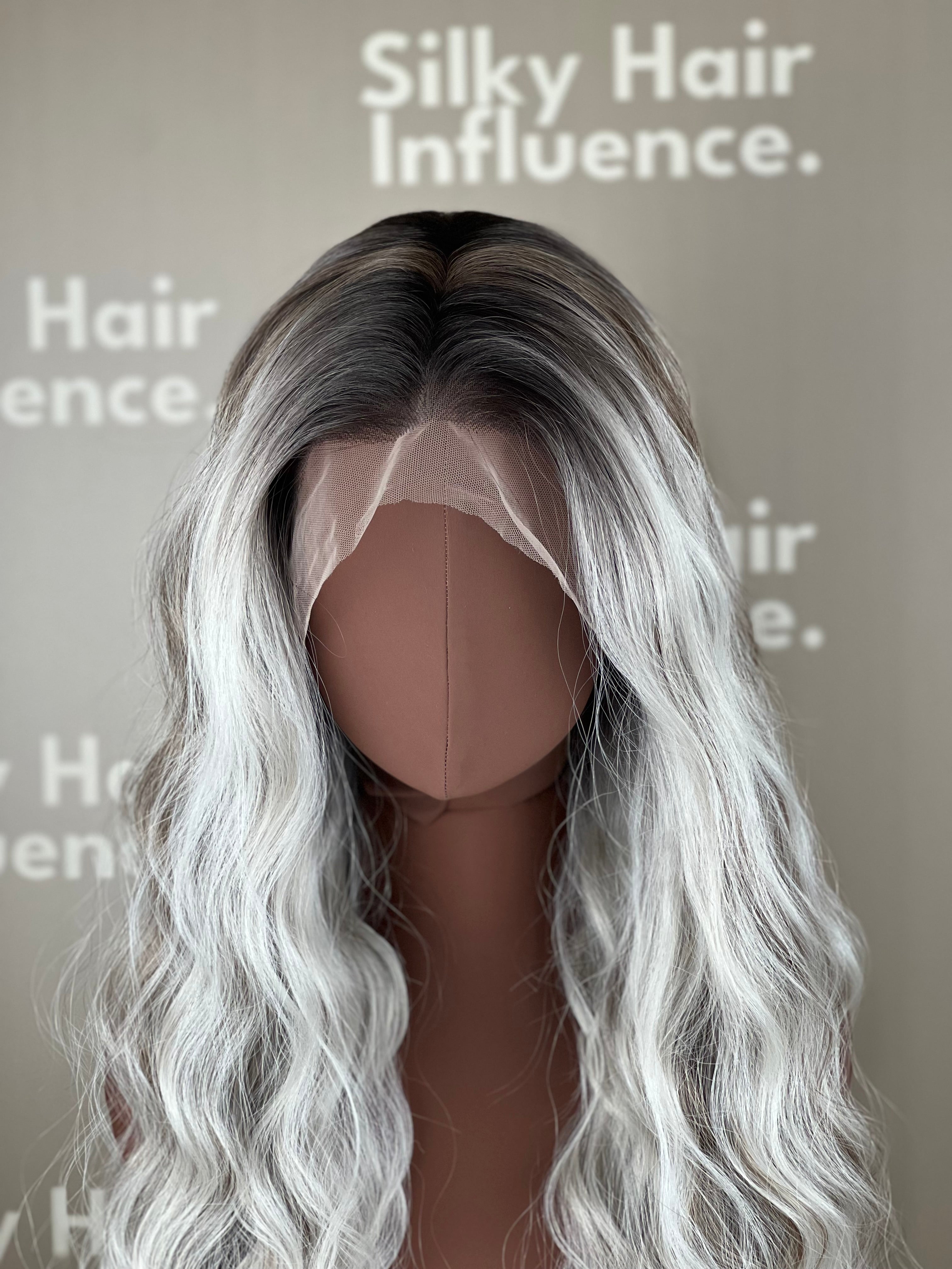 Finest Synthetic Wig 040 Highlighted Ice Blonde