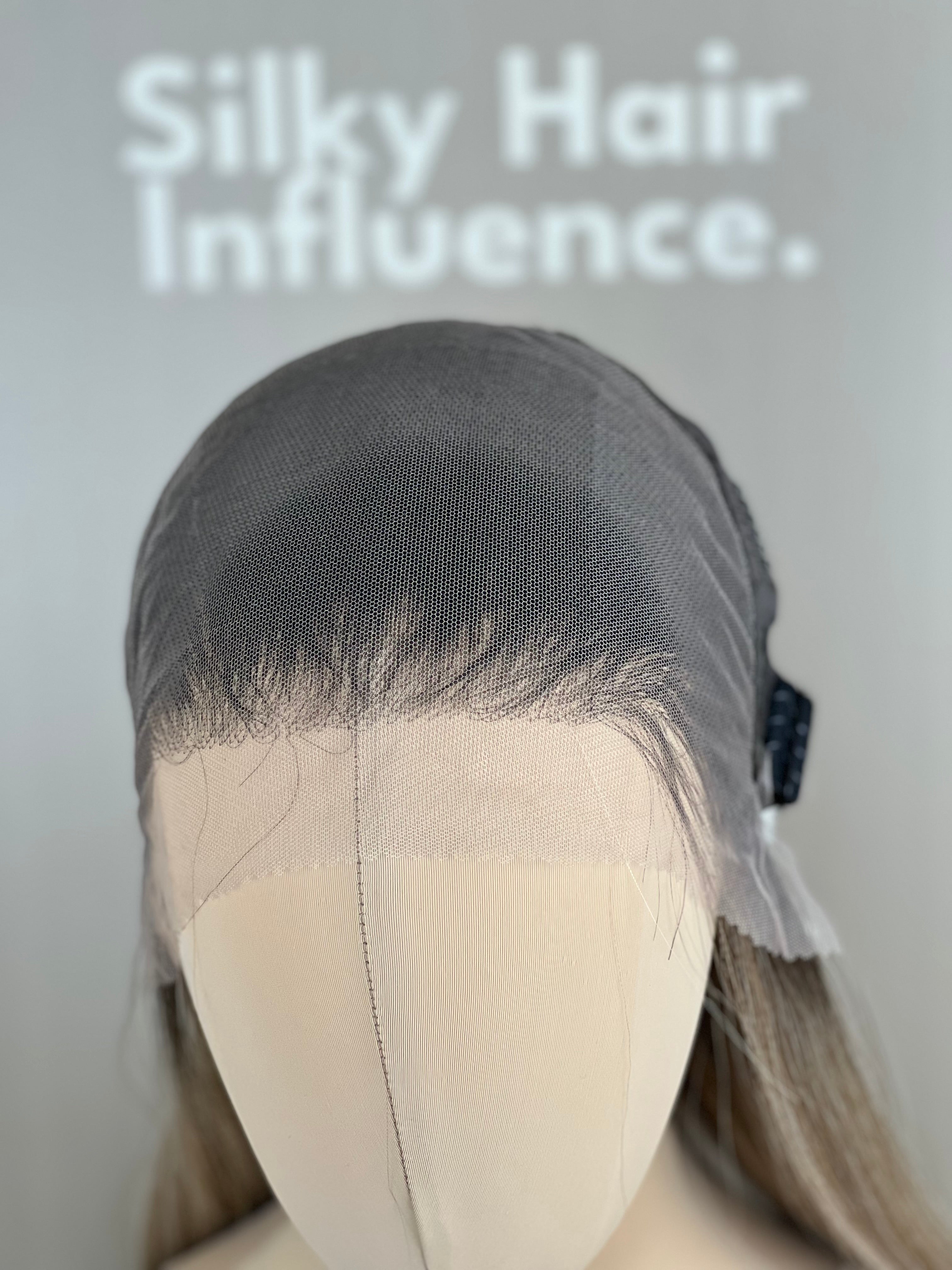 Finest Synthetic Wig 100 Ombré Ice Blonde