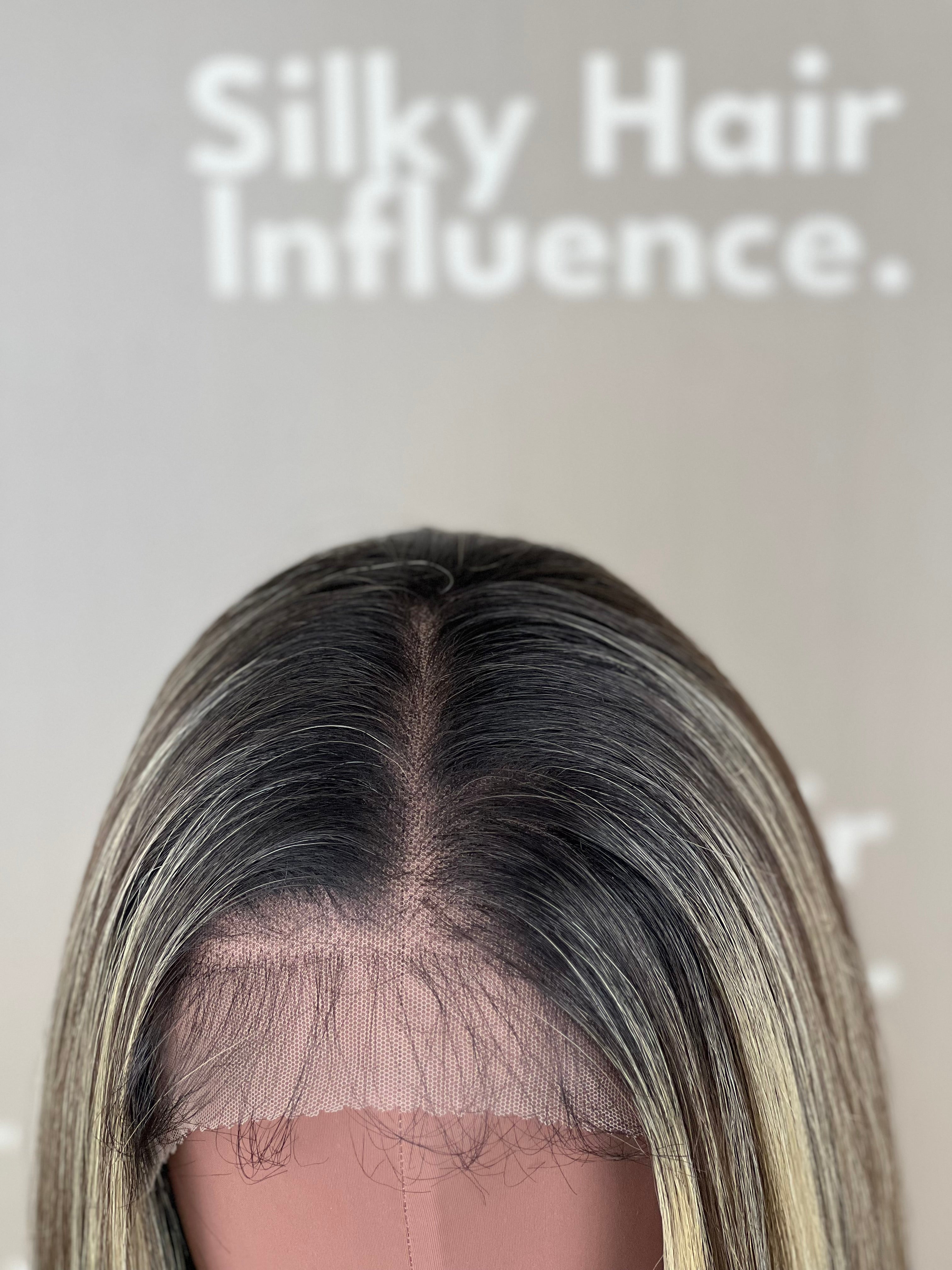 Finest Synthetic Wig 100 Highlighted Ash Bronde