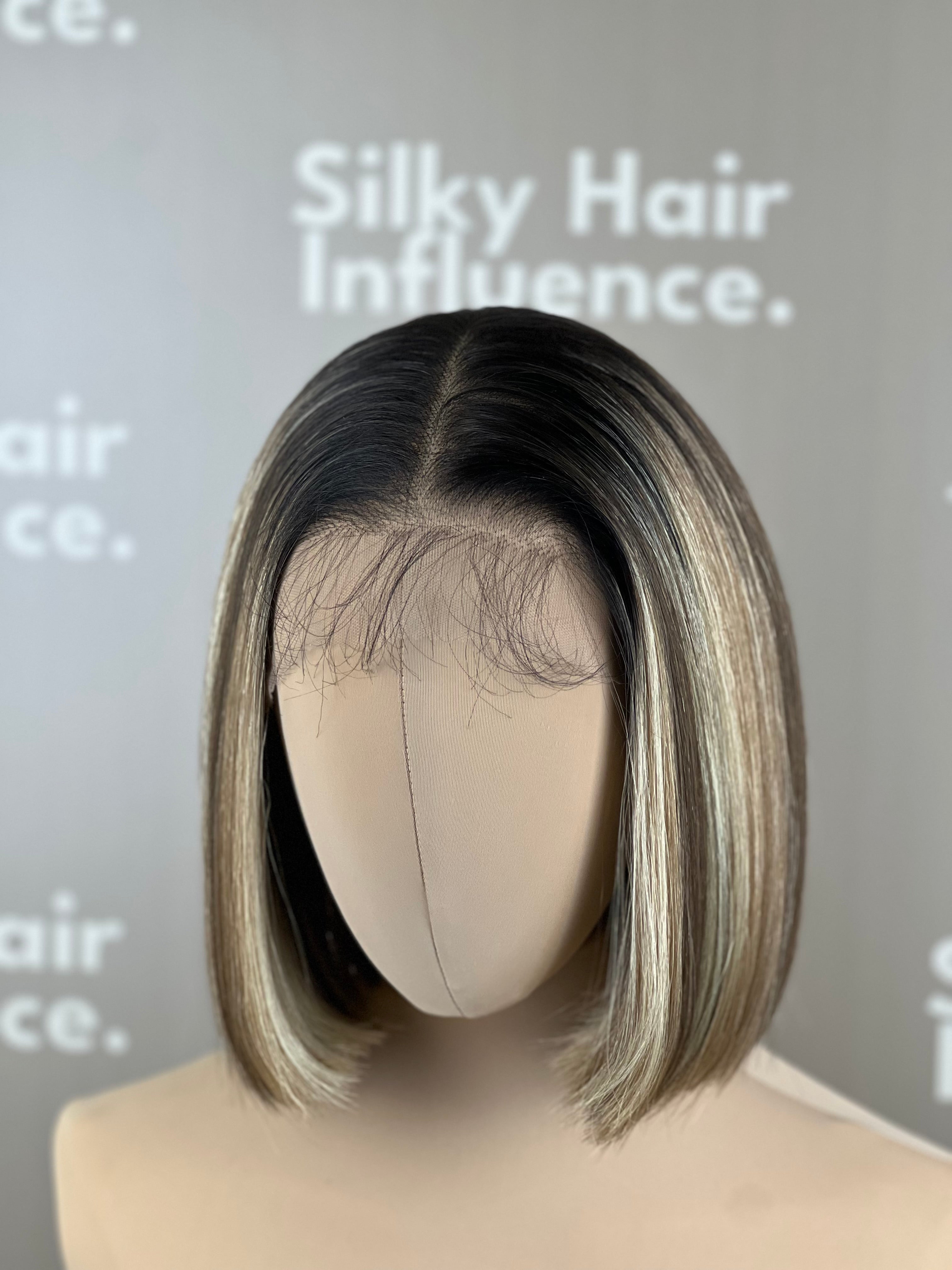 Finest Synthetic Wig 110 Highlighted Golden Bronde